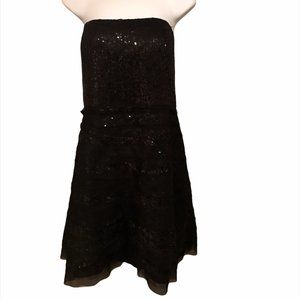 Le Chateau 50's Inspired Tulle Sequin Mini Dress